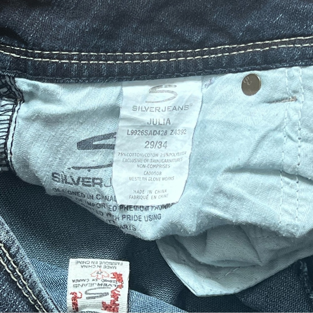 Silver Jeans Co. – Julia Bootcut Jeans – W29 / L34 - Picture 6 of 8
